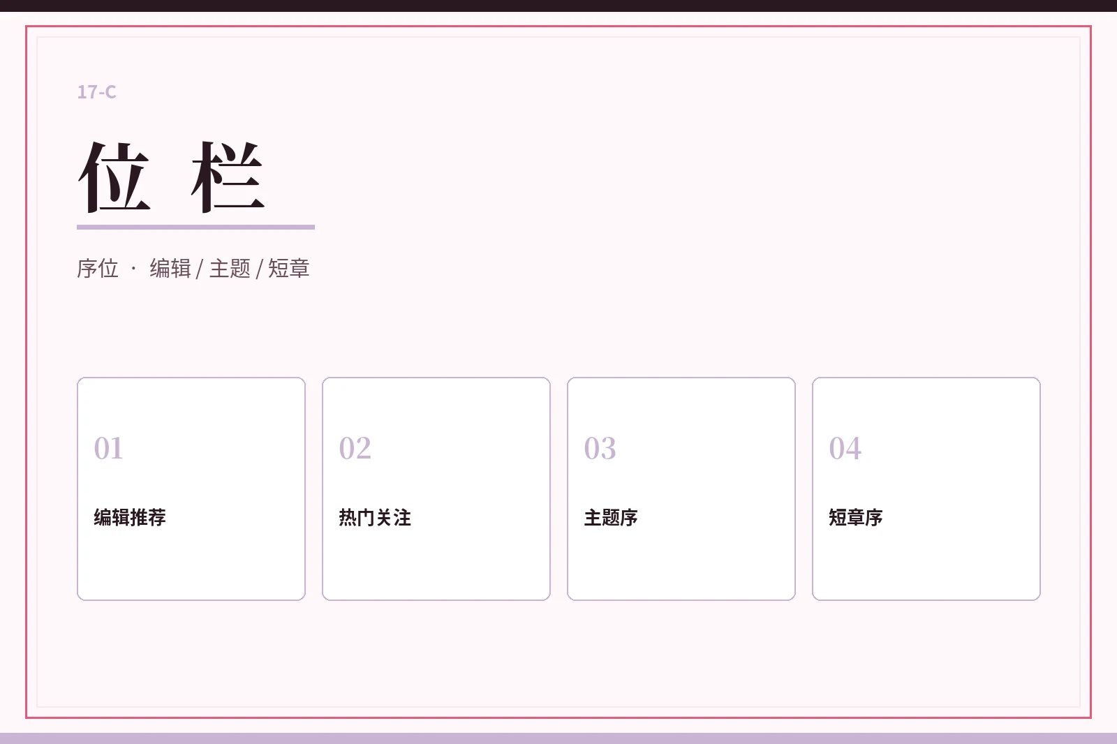 位栏内容图